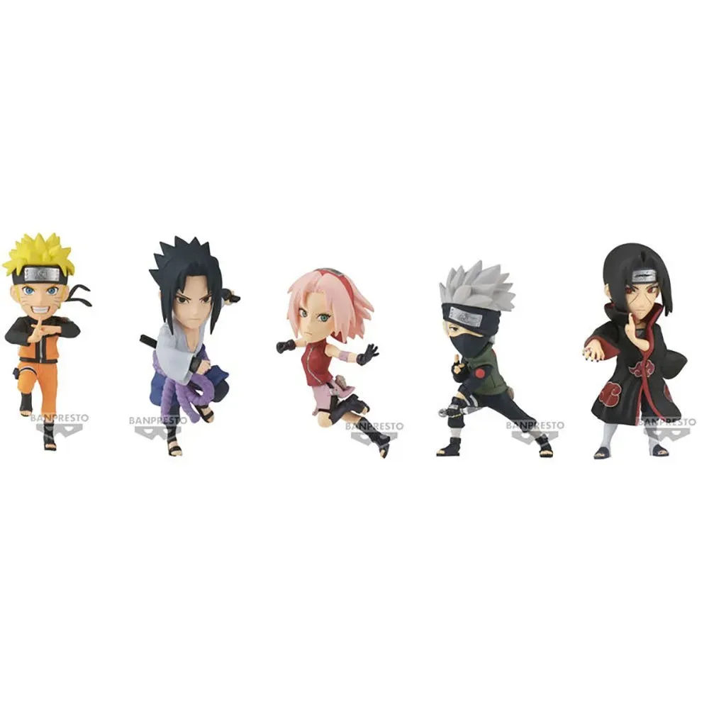 Figurine De Collection Mondiale Naruto Shippuden 7 Cm de Banpresto – jaquette