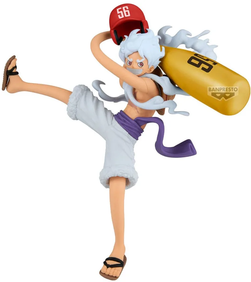 One Piece Battle Record Collection Figure - Monkey D. Luffy Gear 5 (Baseball) by Banpresto – cover