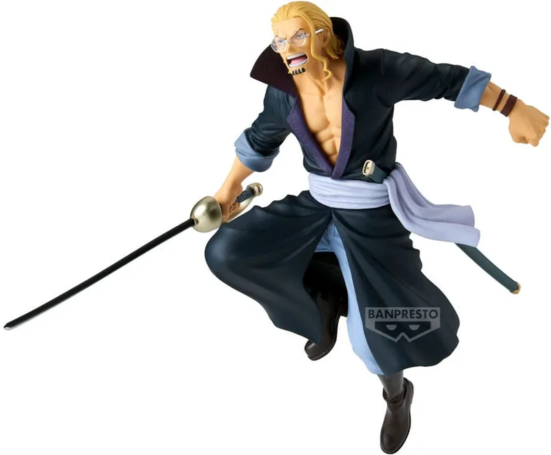 One Piece Battle Record Collection Figure - Silvers Rayleigh by Banpresto – cover
