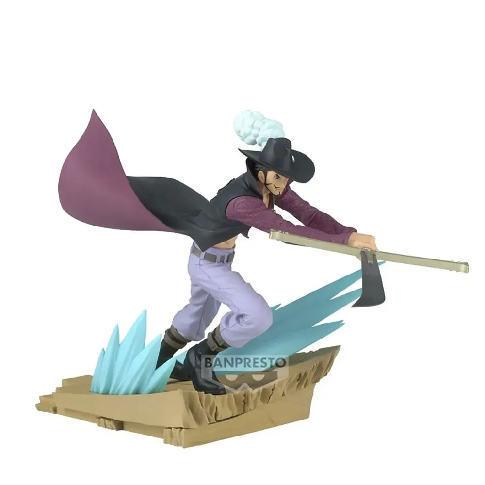 One Piece Dracule Mihawk Figuur 12 Cm de Banpresto – jaquette
