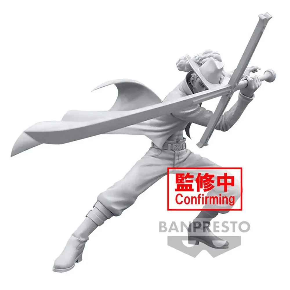 One Piece Dracule Mihawk-figuur Battle Record Collection de Banpresto – jaquette