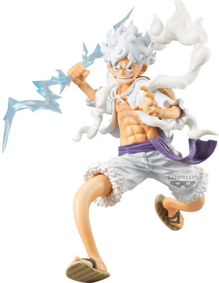 One Piece Grandista Figure - Monkey D. Luffy (Gear 5) Special Edition van Banpresto – cover