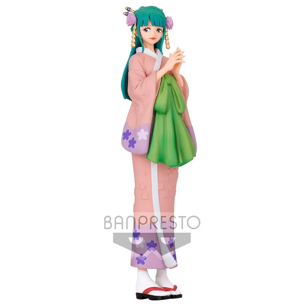 Hiyori Wanokuni The Grandline Lady Dxf One Piece 16 Cm van Banpresto – cover