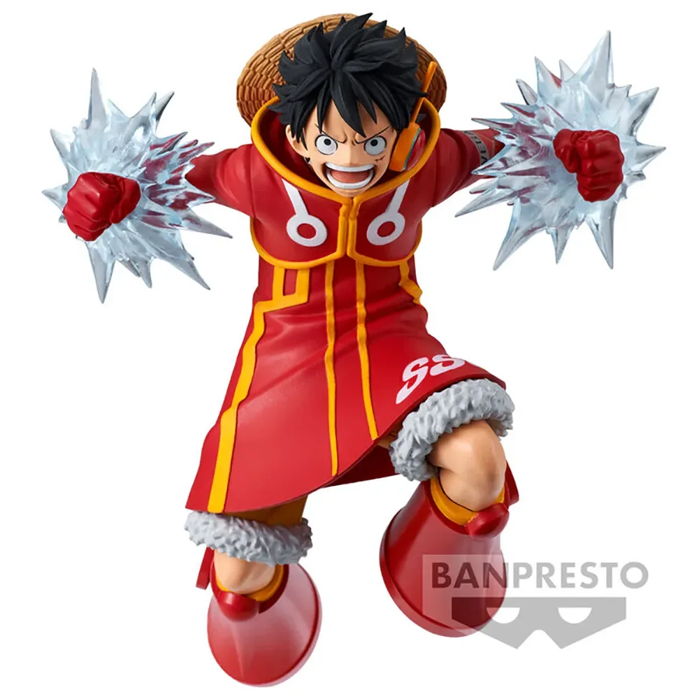 One Piece Monkey D Luffy Battle Record Figuur 14 Cm de Banpresto – jaquette