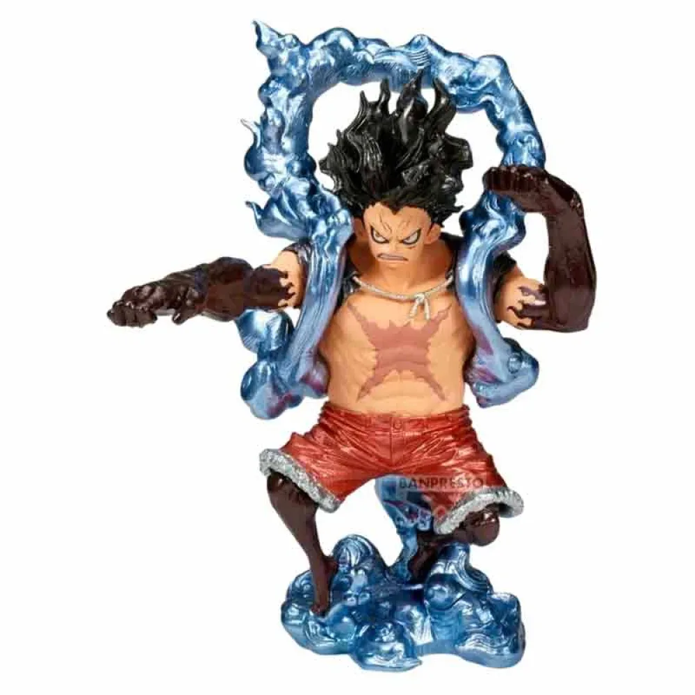 One Piece-monkey Dluffy Snakeman (special Verii) King Of Artist Figur fra Banpresto – cover