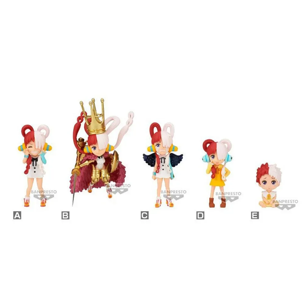 One Piece One Piece Film Red Uta World Collection-figuur 7 Cm de Banpresto – jaquette
