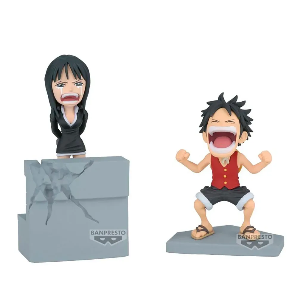 One Piece Robin World Collectable Log Stories Monkeydluffy & Nico Figuur de Banpresto – jaquette