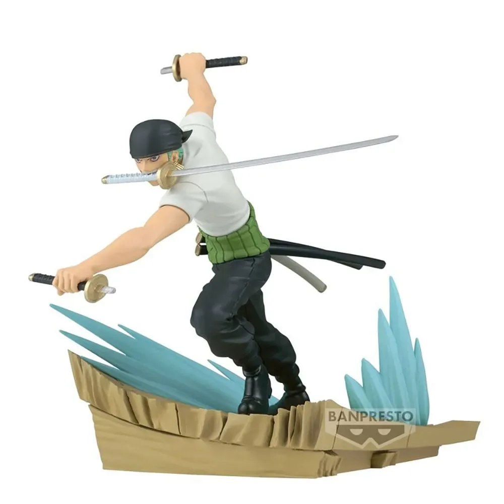 One Piece Senkozekkei Roronoa Zoro Figuur 11 Cm de Banpresto – jaquette