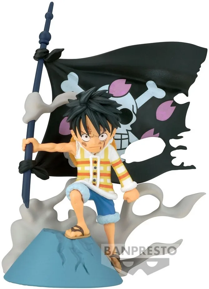 One Piece WCF Log Stories Figure - Monkey.D.Luffy van Banpresto – cover