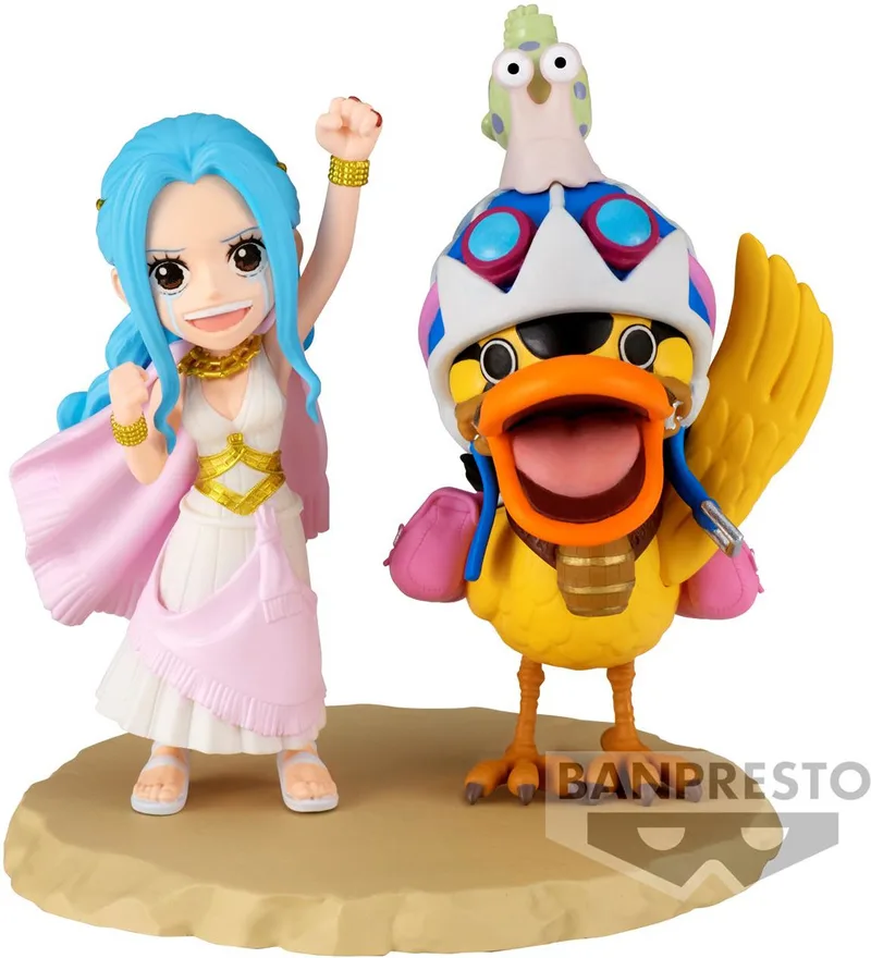 One Piece WCF Log Stories Figure - Nefeltari Vivi & Karoo van Banpresto – cover