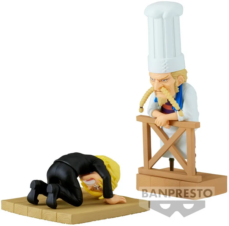One Piece WCF Log Stories Figure - Sanji & Zeff van Banpresto – cover