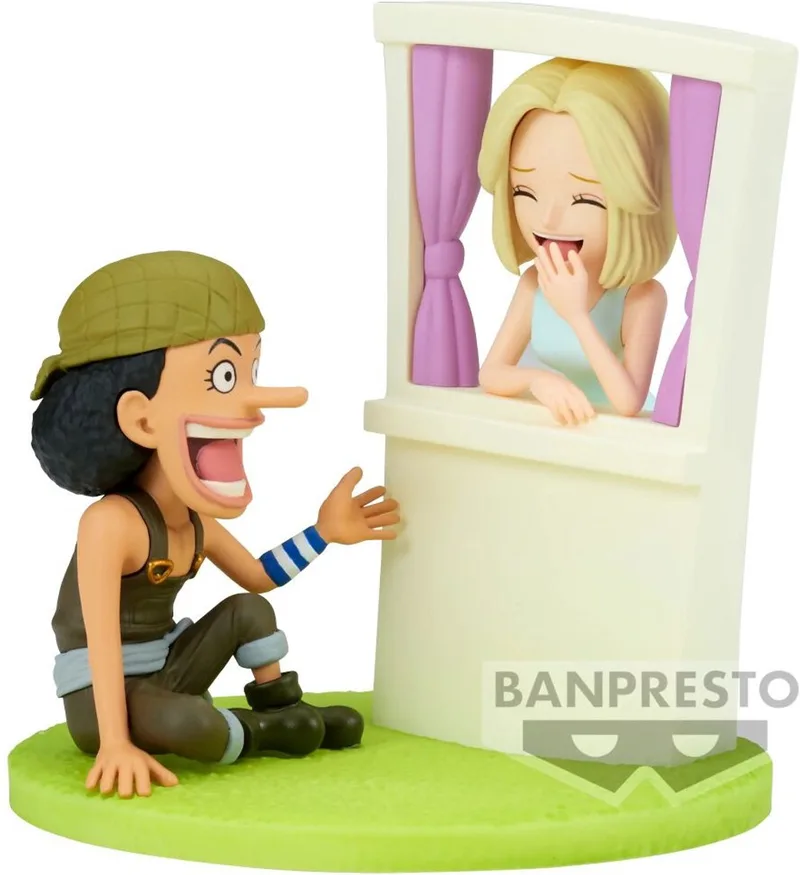 One Piece WCF Log Stories Figure - Usopp & Kaya van Banpresto – cover