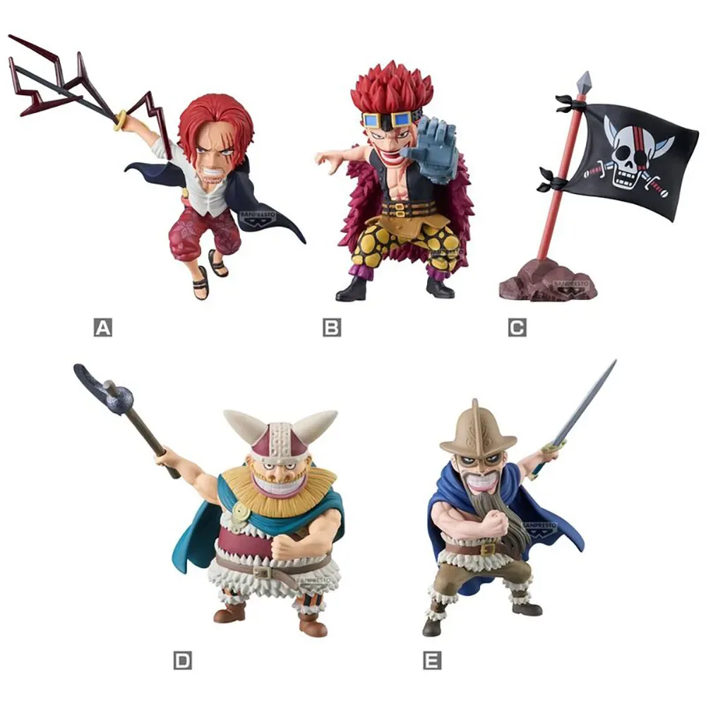 One Piece World Collectable Roodharige Piraten 01 Figuur 7 Cm by Banpresto – cover