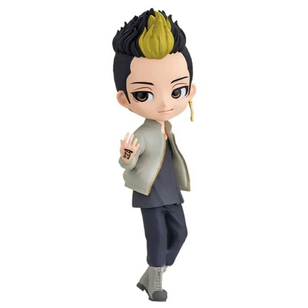 Figurine Q Posket De Tokyo Revengers Shuji Hanma 15 Cm de Banpresto – jaquette