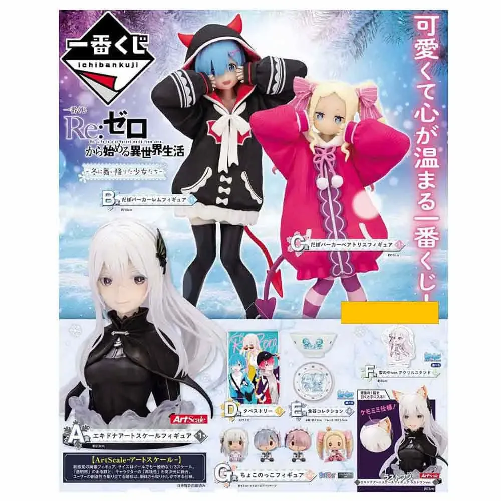 Re Zero Girls Who Landed Ichiban Kuji Figur-lotteri Assorteret fra Banpresto – cover
