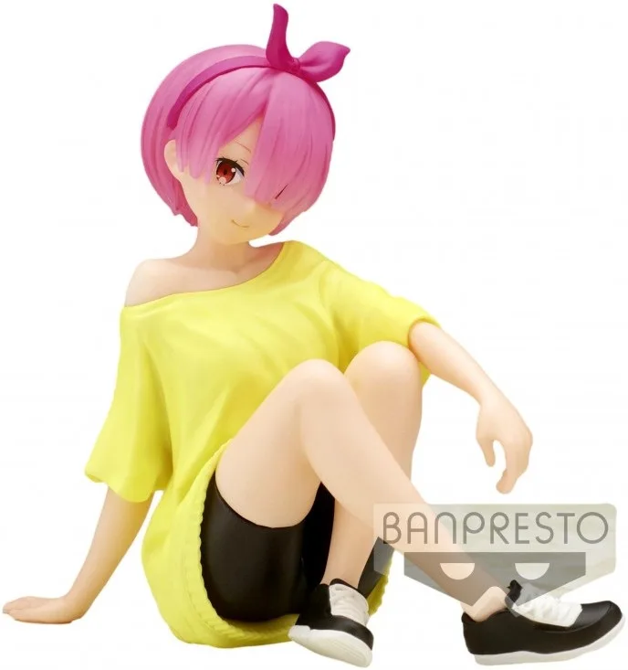 Re:Zero Starting Life in Another World Relax Time Figure - Ram de Banpresto – jaquette