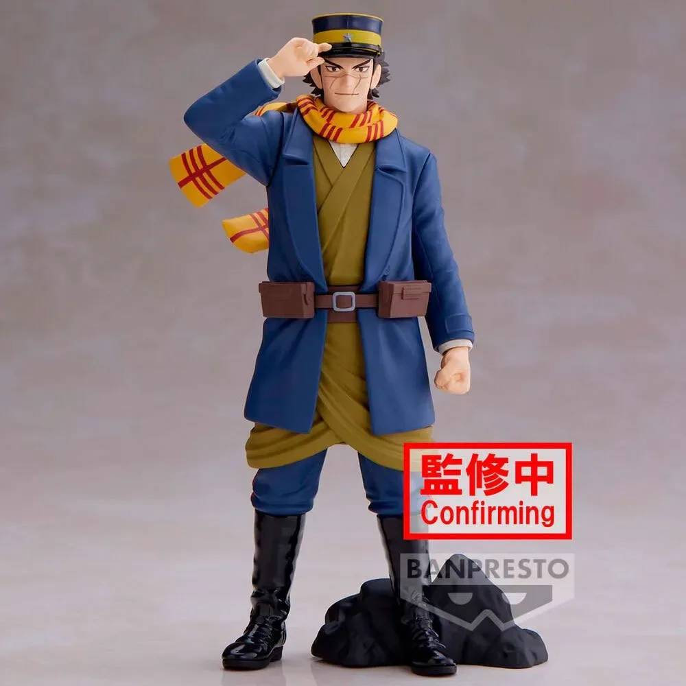 Saichi Sugimoto Golden Kamuy-figuur 15 Cm van Banpresto – cover
