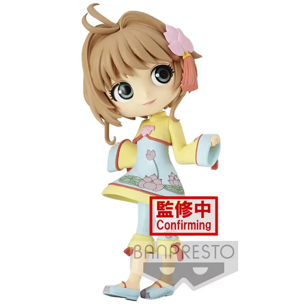 Sakura Kinomoto Cardcaptor Sakura Klart Kort Q Posket 14 Cm fra Banpresto – cover