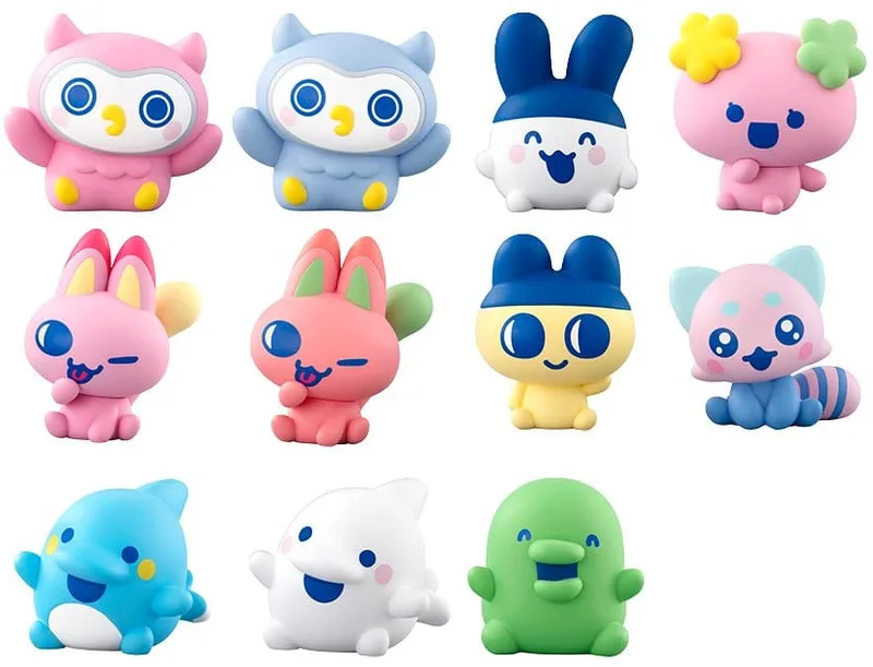 Tamagotchi Mini Figures Display - Tamagotchi Friends van Banpresto – cover