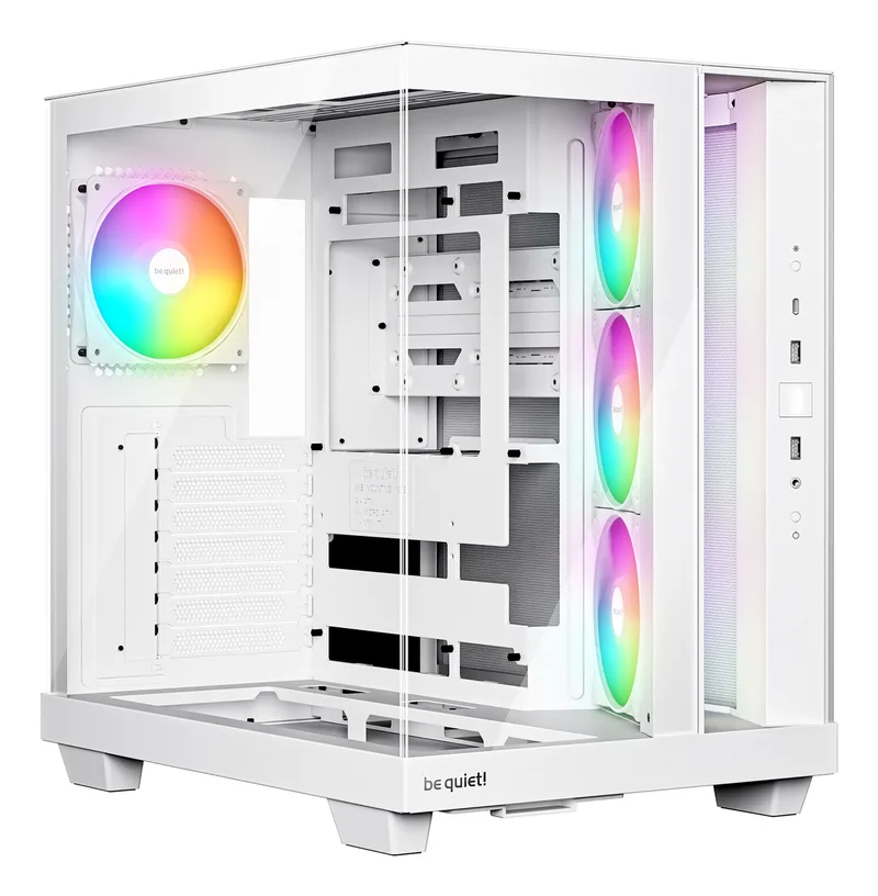 Light Base 500 LX White - Behuizing de be quiet! – jaquette
