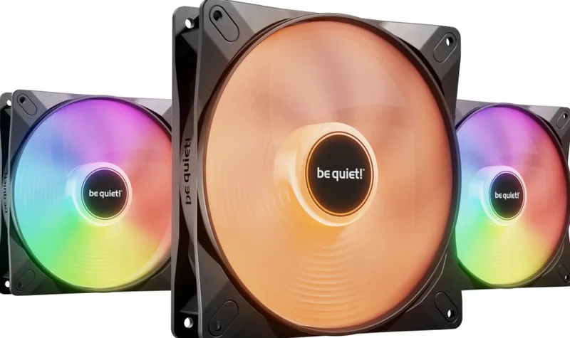 LIGHT WINGS LX Black - Ventilator by be quiet! – cover