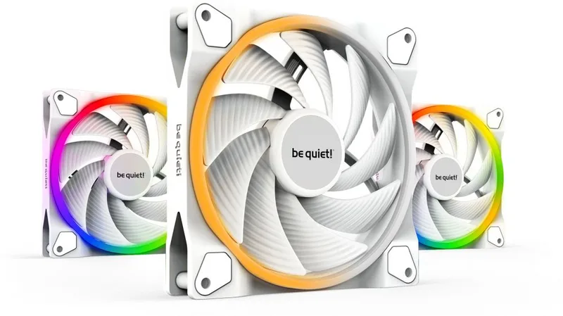 Light Wings PWM High-Speed White 3-pack - Ventilator van be quiet! – cover