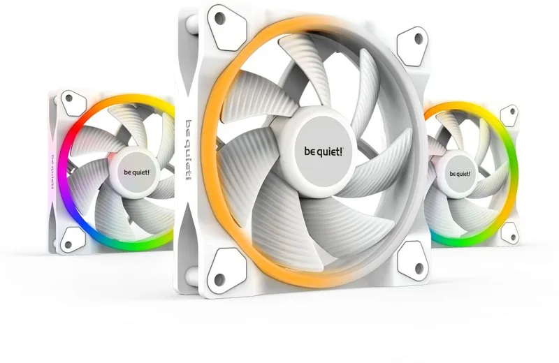 Light Wings PWM Triple Pack White - Ventilator by be quiet! – cover