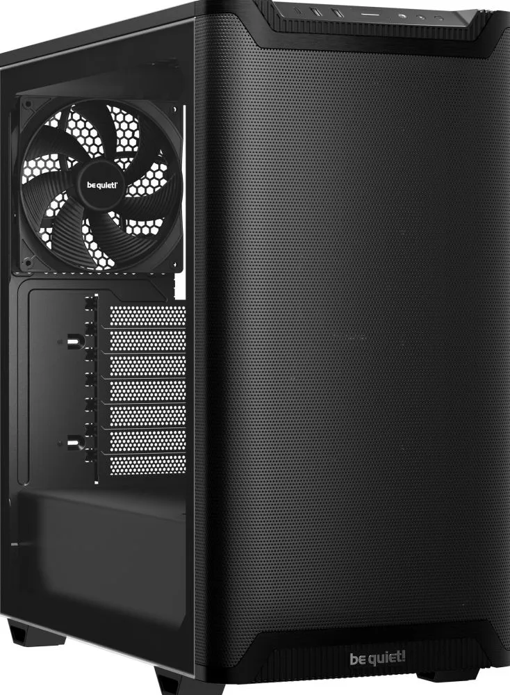 PURE BASE 501 Airflow Window Black - Midtowermodel by be quiet! – cover