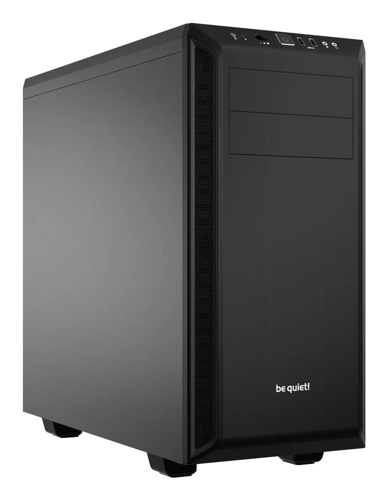 Pure Base 600 Black - Behuizing van be quiet! – cover