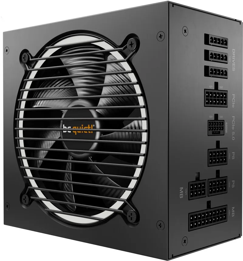 Pure Power 12 M - Interne Voeding - 650W - 80 Plus Gold - Volledig Modulair by be quiet!, Black – cover