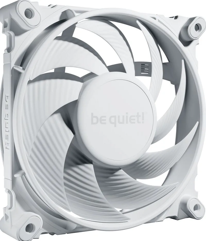 Silent Wings 4 PWM high-speed White - Ventilator van be quiet! – cover