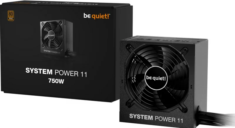 System Power 11 750 - Voeding by be quiet! – cover