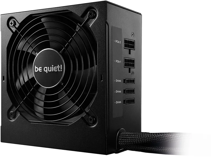 System Power 9 CM - Interne Voeding - 700W - 80 Plus Bronze - Semi-Modulair by be quiet!, Black – cover