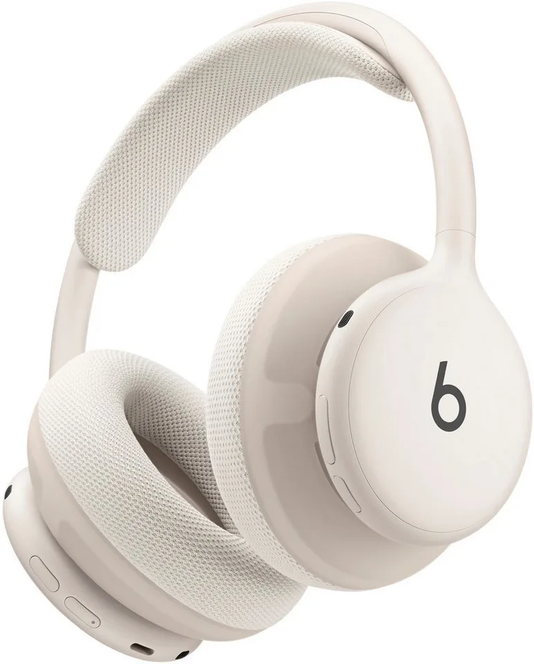 by Dr. Dre 360 Over-Ear-Kopfhörer (Active Noise Cancelling (ANC), Freisprechfunktion, Transparenzmodus, integrierte Steuerung für Anrufe und Musik, kompatibel mit Siri, Siri, Bluetooth) by Beats, Beige – cover