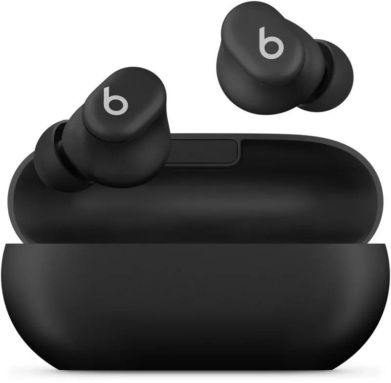 Solo Buds Draadloze Oortjes - Bluetooth In-ear Oordopjes - Matte Black de Beats, Noir – jaquette