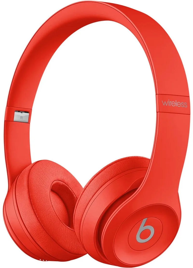 Solo3 - Draadloze koptelefoon van Beats, Rood – cover