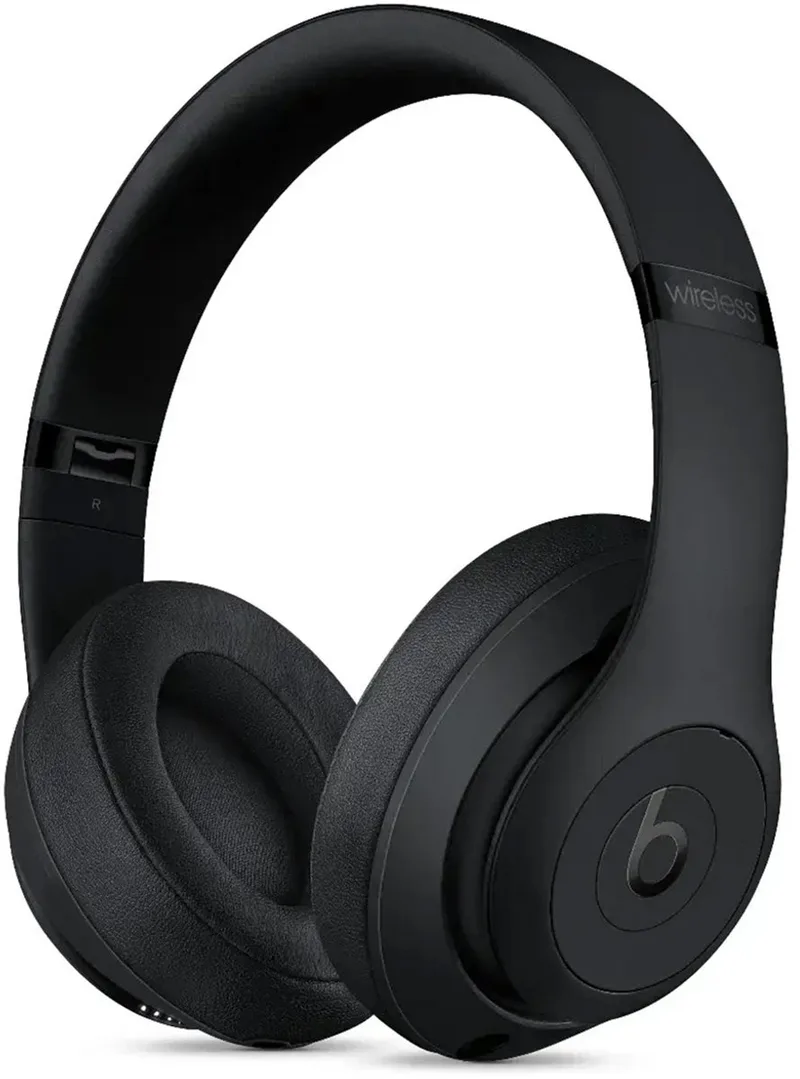 Studio 3 - Draadloze over-ear koptelefoon - Zwart van Beats, Mat Zwart – cover