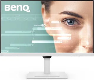 BenQ 32 inch Monitor GW3290QT - QHD - Ergonomic Eye-Care Monitor - 75Hz - USB-C (65W) - Daisy Chain via DP-out - LED - IPS - 2 x 2W Speakers - Wit från BenQ, Zilvergrijs – omslag 1 av 2