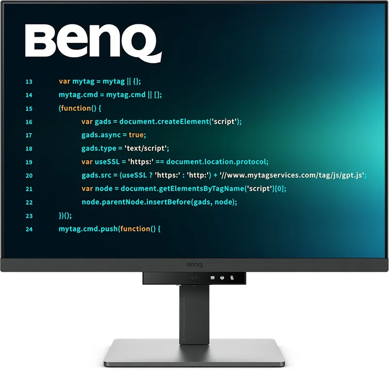 BenQ 4K Eye-Care Programming Monitor RD280U - 60Hz - IPS Beeldscherm - 3840x2560p - EyeCare - 28,2 inch van BenQ, Zwart – cover