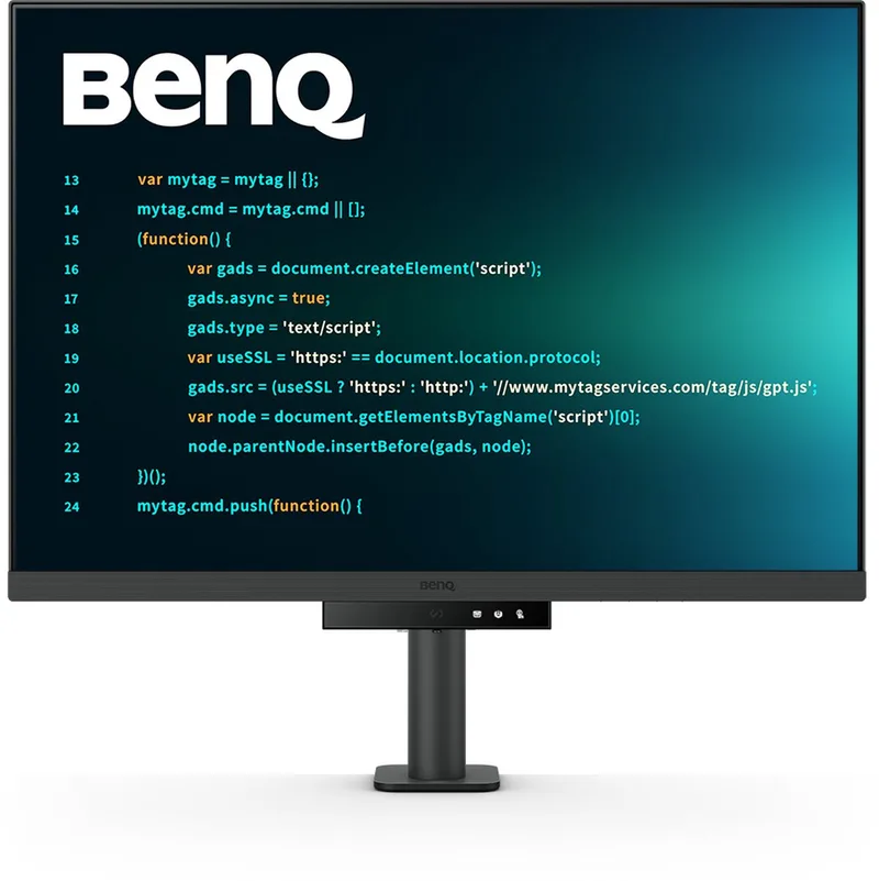 BenQ 4K Eye-Care Programming Monitor RD280UA - 60Hz - IPS Beeldscherm - 3840x2560p - EyeCare - 28,2 inch - Ergo Arm van BenQ, Zwart – cover