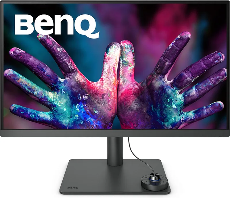 Creative Pro PD2705U 4K Monitor - Beeldscherm Geschikt voor Mac - IPS beeldscherm - UHD - sRGB - Rec. 709 - HDR10 - IPS - AQCOLOR - 60 Hz - USB-C - 27 inch de BenQ, Noir – jaquette