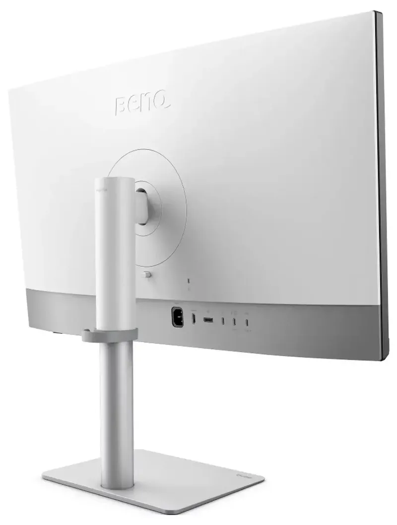 Creative Pro PD3226G 32 inch 4K UHD (3840x2160) 144Hz monitor voor designers - IPS, 95% P3 - 100% sRGB - 90W Thunderbolt 4 display- softwarekalibratie - KVM - Daisy Chain - reflectievrij nano-mat paneel - in hoogte verstelbaar by BenQ, Black, Silver – cover 2 of 2