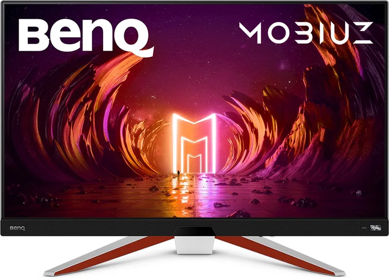MOBIUZ EX2710U – 27" 4K Gaming Monitor – 144Hz 1ms – HDMI 2.1 – HDRi – AMD FreeSync Premium Pro – 2.1 treVolo Audio – Eye‑Care by BenQ, Black – cover