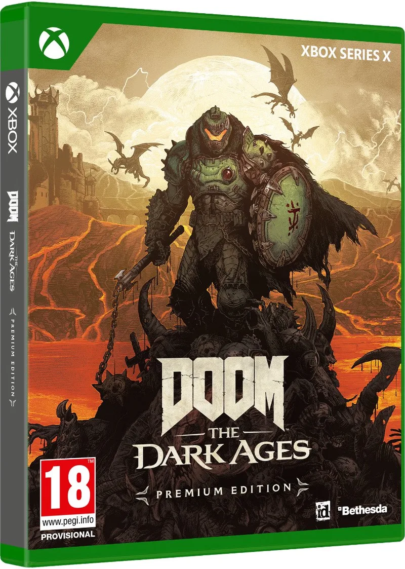 DOOM: The Dark Ages - Premium Edition van Bethesda Softworks, Xbox Series X | S – cover