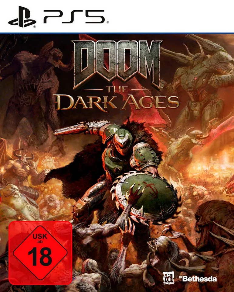 Doom: The Dark Ages de Bethesda Softworks, PS5 – jaquette