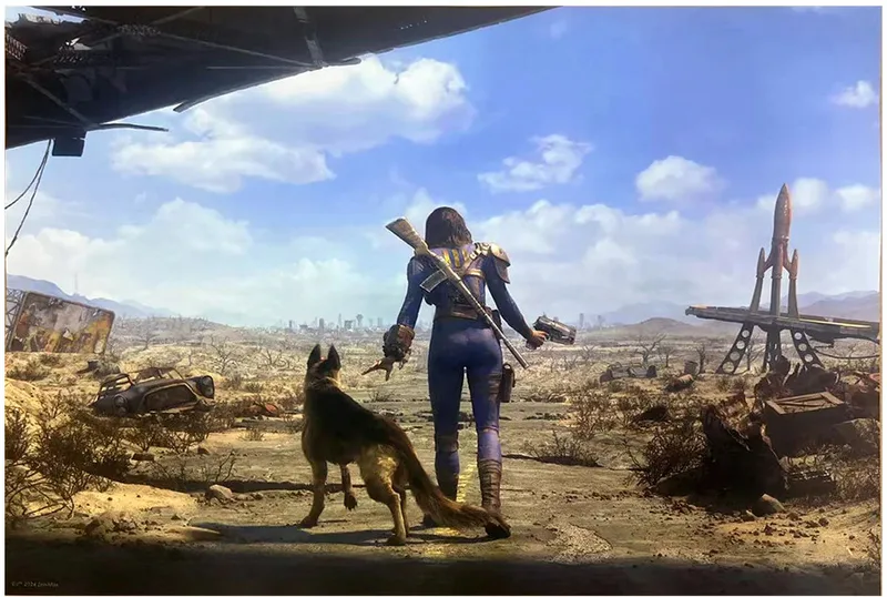 Fallout Poster - Neighborhood Patrol by Bethesda Softworks – cover