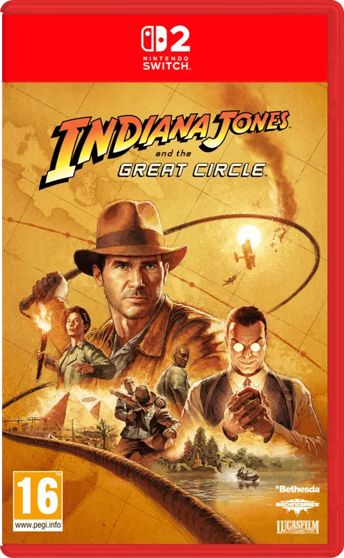 Indiana Jones and the Great Circle van Bethesda Softworks, Nintendo Switch 2 – cover
