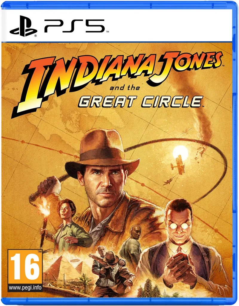 Indiana Jones and the Great Circle by Bethesda Softworks, PS5 – cover