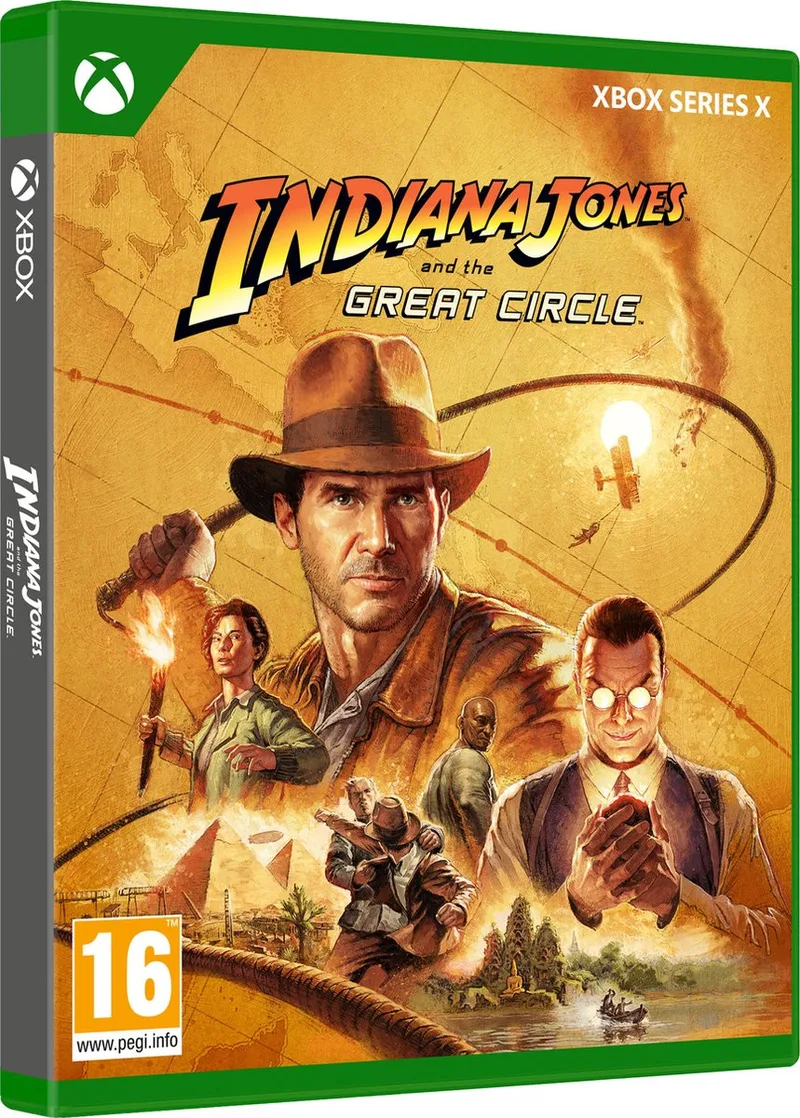 Indiana Jones and the Great Circle van Bethesda Softworks, Xbox Series X | S – cover