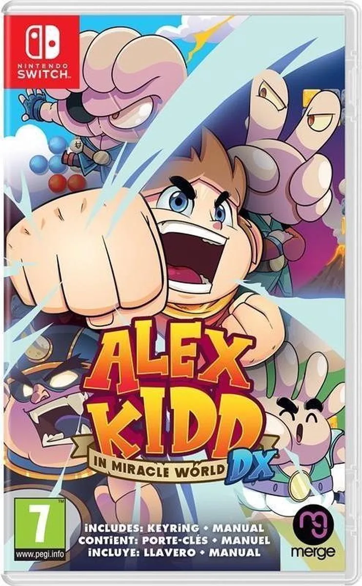 Alex Kidd in Miracle World DX de Bigben Interactive, Nintendo Switch – jaquette